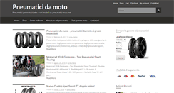 Desktop Screenshot of pneumatici-moto.net