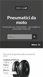 Mobile Screenshot of pneumatici-moto.net